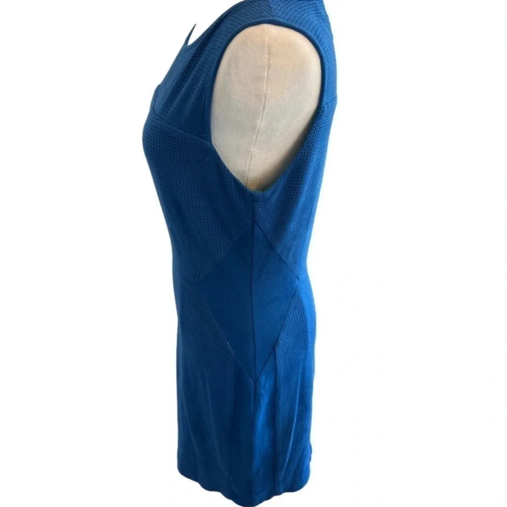 Greylin Anthropologie Faux Suede Look Sleeveless Dress Sz. S - Picture 6 of 12